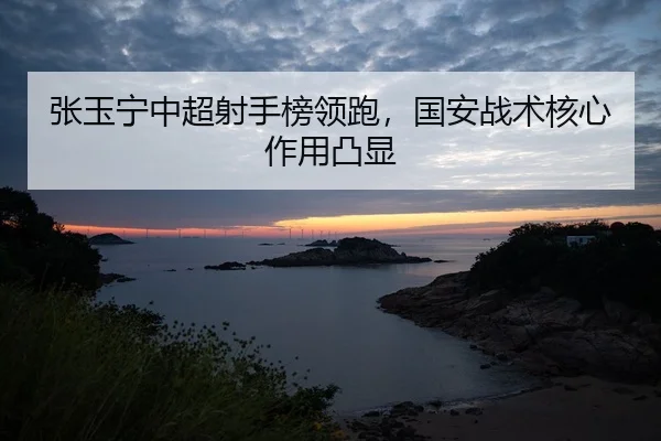 张玉宁中超射手榜领跑，国安战术核心作用凸显